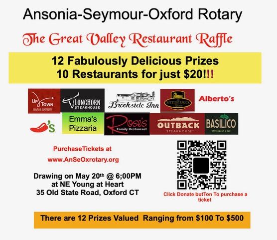 Support Local Students Through the AnSeOx Rotary Restaurant Raffle